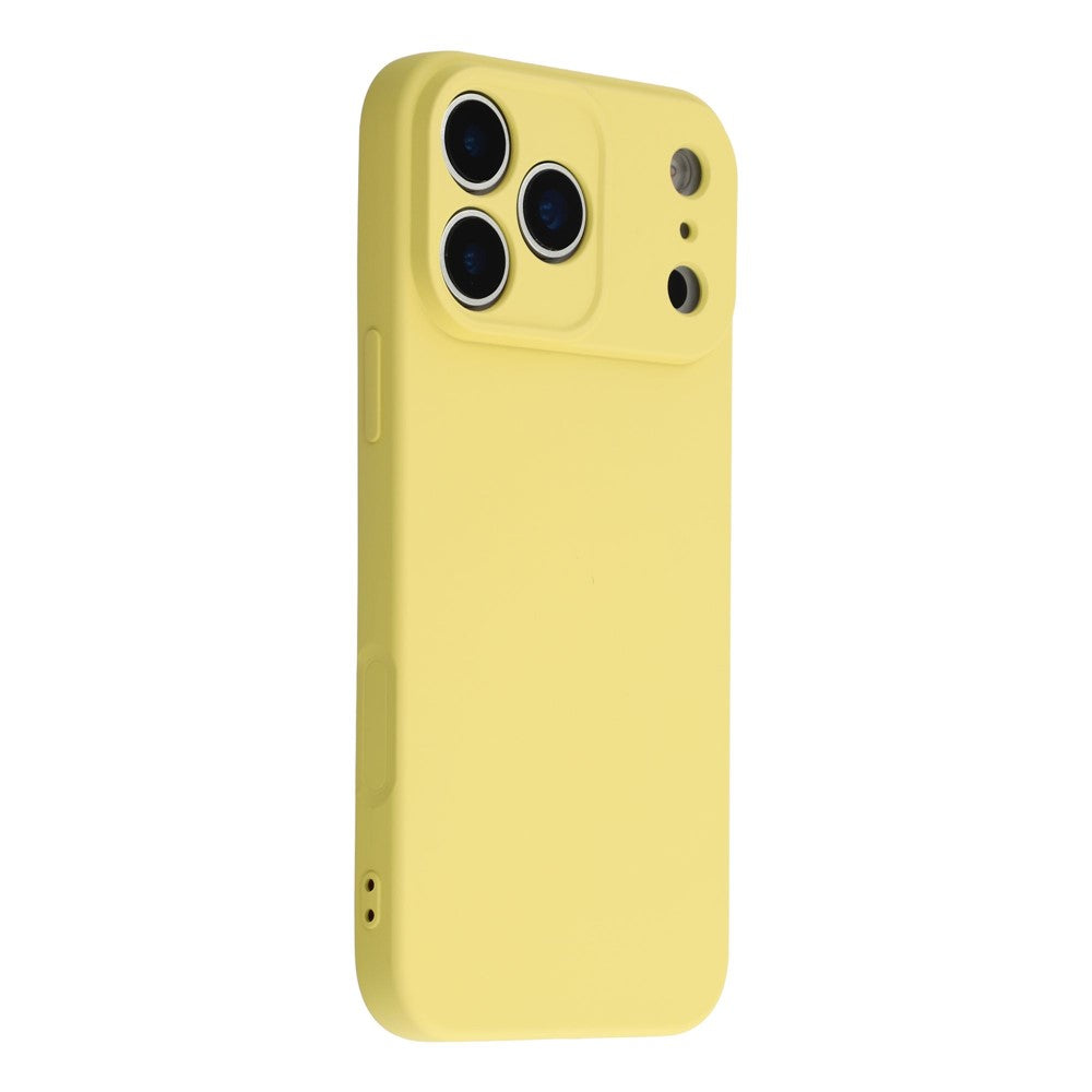 For iPhone 17 Pro Max Case TPU Back Soft Anti-Scratch Fiber Lining Phone Cover