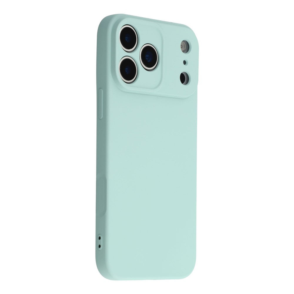 For iPhone 17 Pro Max Case TPU Back Soft Anti-Scratch Fiber Lining Phone Cover