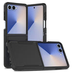 Til Samsung Galaxy Z Flip7 5G Etui 2-i-1 PC + TPU Stødsikkert Telefoncover