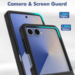 Til Samsung Galaxy Z Flip7 5G Etui 2-i-1 PC + TPU Stødsikkert Telefoncover