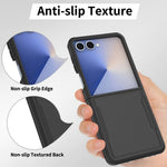 Til Samsung Galaxy Z Flip7 5G Etui 2-i-1 PC + TPU Stødsikkert Telefoncover