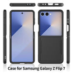 Til Samsung Galaxy Z Flip7 5G Etui 2-i-1 PC + TPU Stødsikkert Telefoncover