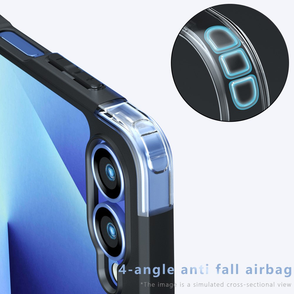 For Samsung Galaxy Z Flip7 5G Case TPU + PC Shockproof Clear Phone Cover