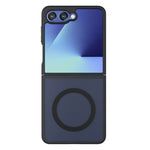 Samsung Galaxy Z Flip7 5G Magnetiskt Skal TPU + PC Matt Skin Touch mobilskal