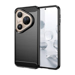 WANLONFENG För Huawei Pura 80 Ultra Skal med Skärmfilm LS-serien Stort Linshål Borstad Textur TPU mobilskal