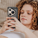WANLONFENG För Huawei Pura 80 Ultra Skal med Skärmfilm LS-serien Stort Linshål Borstad Textur TPU mobilskal