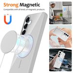 Samsung Galaxy S25 FE Magnetiskt Skal TPU mobil Baksida med Snodd