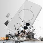 Samsung Galaxy S25 FE Magnetiskt Skal TPU mobil Baksida med Snodd