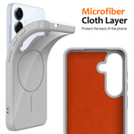 Samsung Galaxy S25 FE Magnetiskt Skal TPU mobil Baksida med Snodd