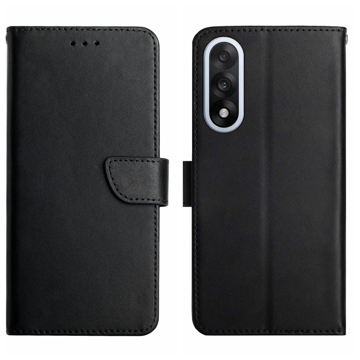For OnePlus Nord 5 5G Case Genuine Cow Leather Phone Cover Nappa Texture