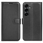 For Samsung Galaxy S25 FE Case Litchi Texture Shockproof Leather Wallet Phone Cover