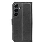 For Samsung Galaxy S25 FE Case Litchi Texture Shockproof Leather Wallet Phone Cover