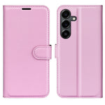 For Samsung Galaxy S25 FE Case Litchi Texture Shockproof Leather Wallet Phone Cover