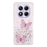 For Xiaomi Redmi Note 14 Pro 5G / Poco X7 5G Case Epoxy PVC Butterfly TPU Aesthetics Phone Cover