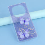 For Xiaomi Redmi Note 14 Pro 4G Case Epoxy PVC Butterfly TPU Aesthetics Phone Cover