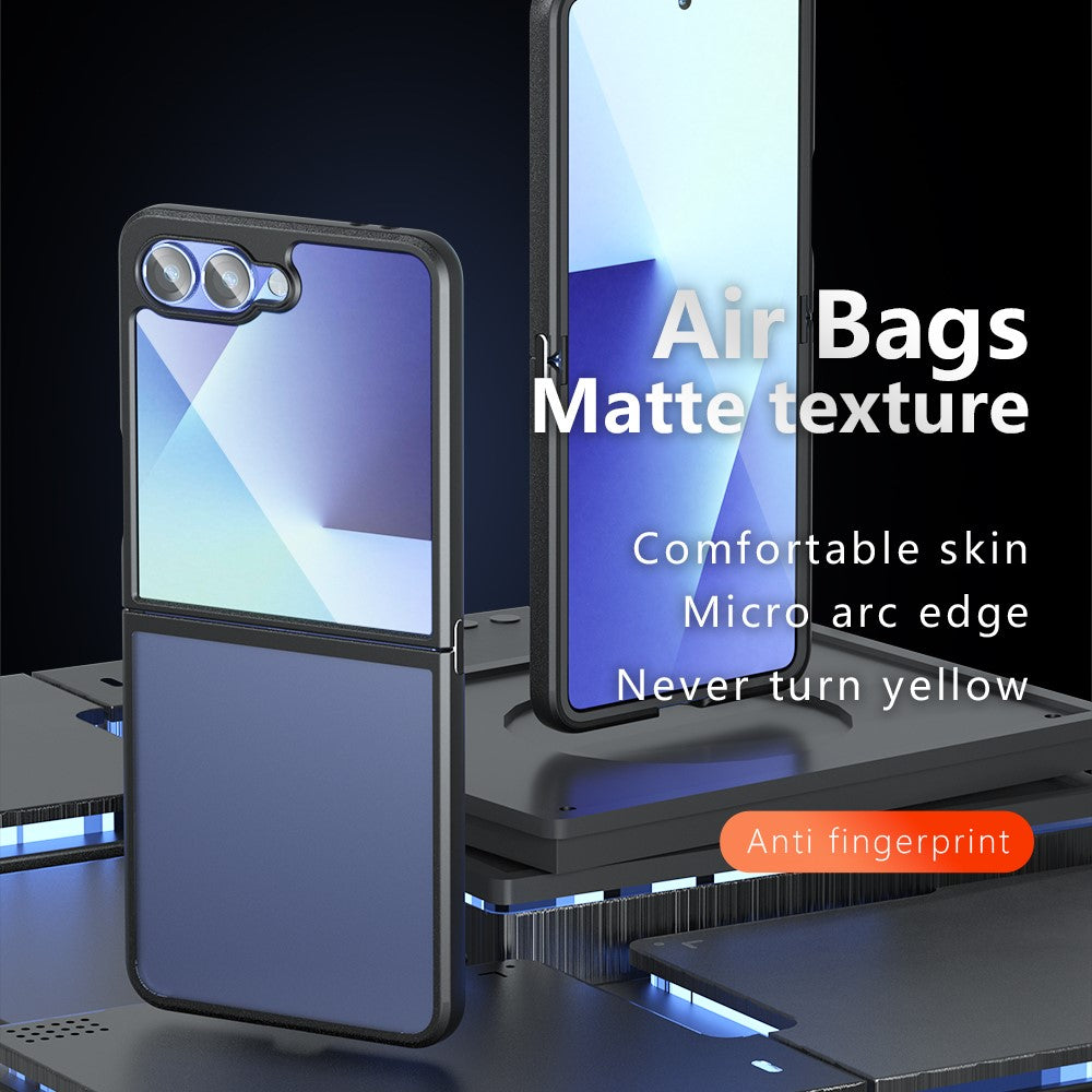 Til Samsung Galaxy Z Flip7 5G Stødsikkert Cover TPU+PC Telefoncover