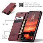 CASEME For Samsung Galaxy S25 FE Wallet Case  013 Series PU Leather Phone Cover Stand