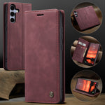 CASEME For Samsung Galaxy S25 FE Wallet Case  013 Series PU Leather Phone Cover Stand