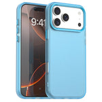 Til iPhone 17 Pro cover PC + TPU + PET mat anti-fald telefon bagcover