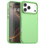 Til iPhone 17 Pro cover PC + TPU + PET mat anti-fald telefon bagcover