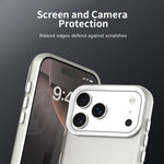 For iPhone 17 Pro Max Case PC + TPU + PET Matte Anti-Drop Phone Back Cover