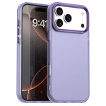 For iPhone 17 Pro Max Case PC + TPU + PET Matte Anti-Drop Phone Back Cover