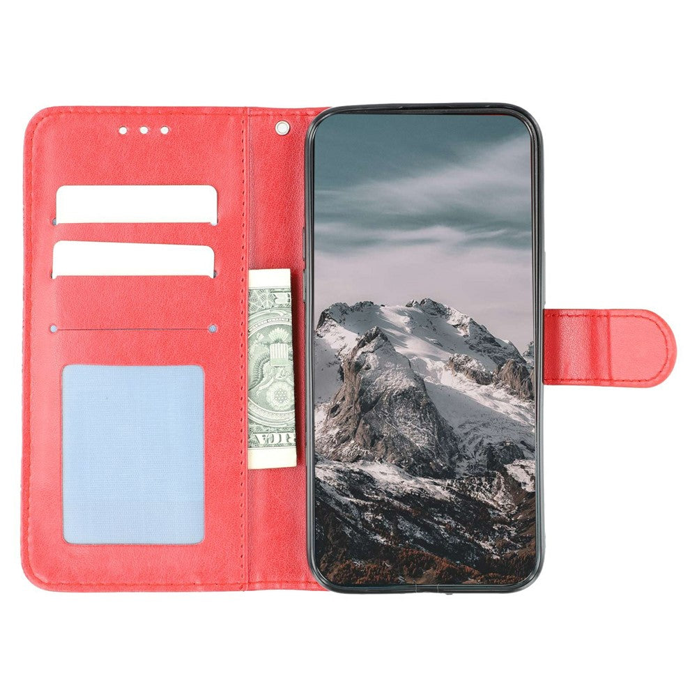 For OnePlus 13T 5G Case PU Leather Mandala Imprinted Design Wallet Phone Cover with Wrist Strap