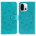For OnePlus 13T 5G Case PU Leather Mandala Imprinted Design Wallet Phone Cover with Wrist Strap