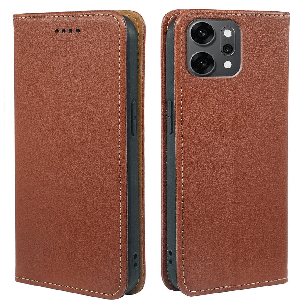 For Oppo Reno14 Pro 5G (Global) Case Wallet RFID Blocking Leather Phone Cover Strong Magnetic Closure