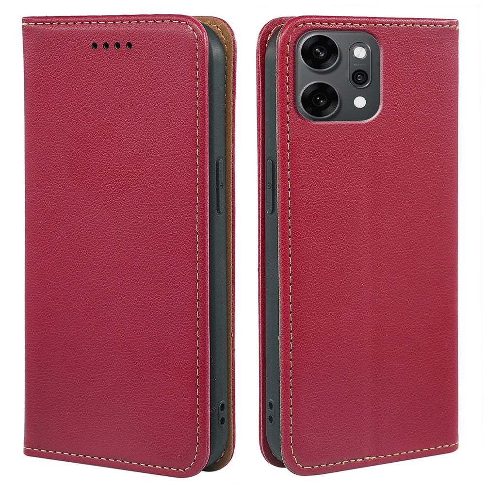 For Oppo Reno14 Pro 5G (Global) Case Wallet RFID Blocking Leather Phone Cover Strong Magnetic Closure