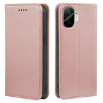 Xiaomi Poco F7 5G / Redmi Turbo 4 Pro 5G Plånboksfodral RFID-blockerande lädermobilskal Stark magnetisk stängning