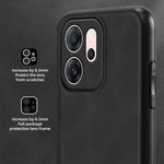 ANNYOJO For Oppo Reno14 F 5G Case PU Leather + PC + TPU Anti Drop Phone Back Cover