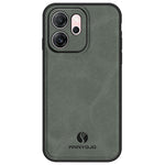 ANNYOJO For Oppo Reno14 F 5G Case PU Leather + PC + TPU Anti Drop Phone Back Cover