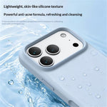 For iPhone 18 Pro Max / 17 Pro Max Case PC + Liquid Silicone Anti-Scratch Lining Phone Cover