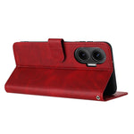For Xiaomi Poco F7 5G  /  Redmi Turbo 4 Pro 5G Case Flip Stand Calf Texture PU Leather Wallet Phone Cover with Strap