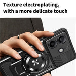 Xiaomi Redmi Note 14 4G (164.84mm) Magnetiskt Skal Roterande Stativ TPU + PC mobilskal
