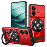 Xiaomi Redmi Note 14 4G (164.84mm) Magnetiskt Skal Roterande Stativ TPU + PC mobilskal