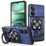 For Xiaomi Redmi A5 NFC (EU) (173.45mm) Magnetic Case Rotating Kickstand TPU + PC Phone Cover
