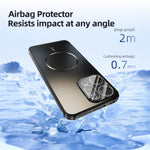 ABEEL For Oppo Reno14 5G (Global) Magnetic Case TPU PC Cooling Matte Phone Back Cover with Lens Film