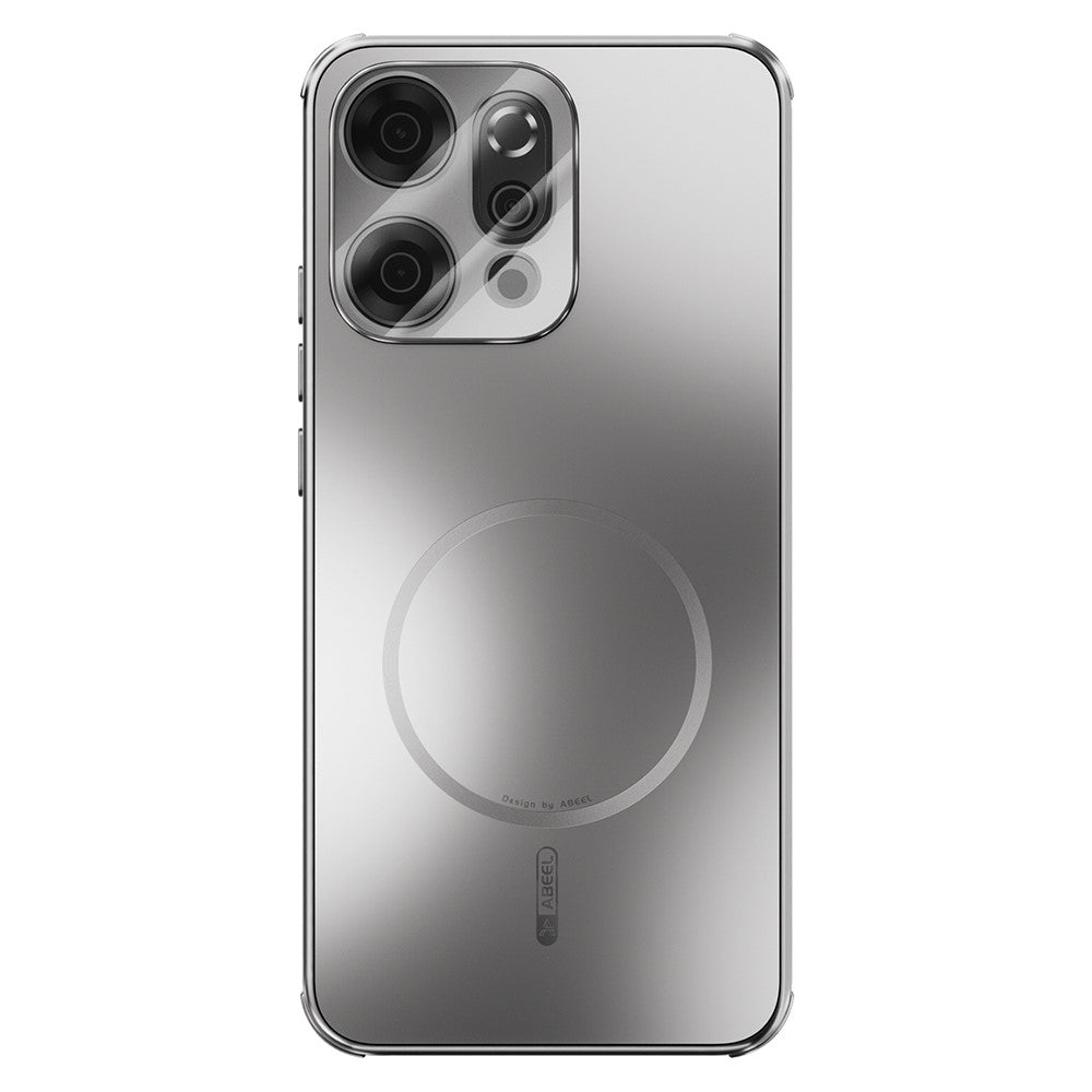 ABEEL För Oppo Reno14 Pro 5G (Global) Magnetiskt Skal TPU PC Kylande Matt mobil Baksida med Linsfilm