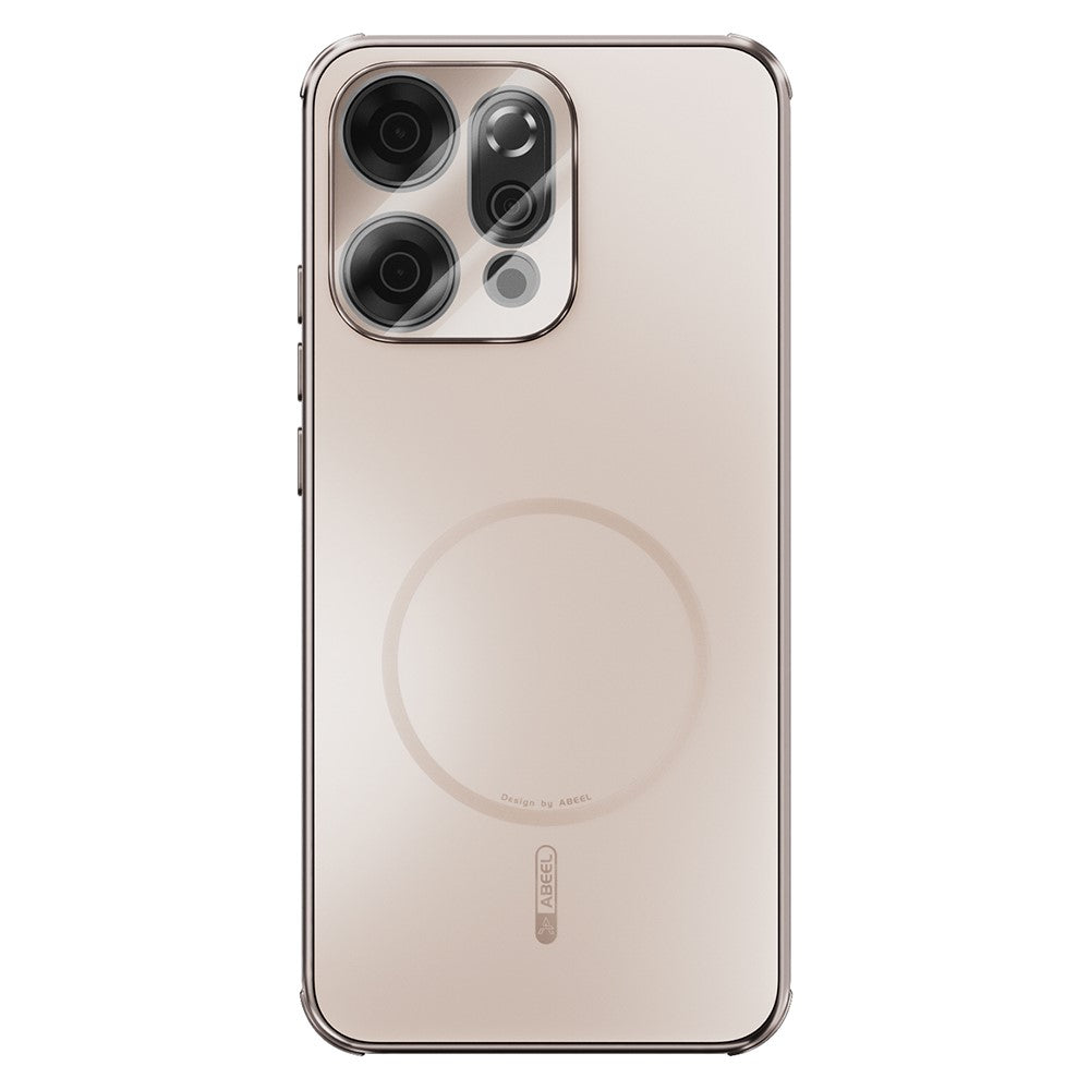 ABEEL För Oppo Reno14 Pro 5G (Global) Magnetiskt Skal TPU PC Kylande Matt mobil Baksida med Linsfilm