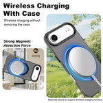 IMAK For iPhone Air Case Compatible with MagSafe Candy Color Anti Drop TPU + PET Back Cover