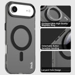 IMAK For iPhone Air Case Compatible with MagSafe Candy Color Anti Drop TPU + PET Back Cover