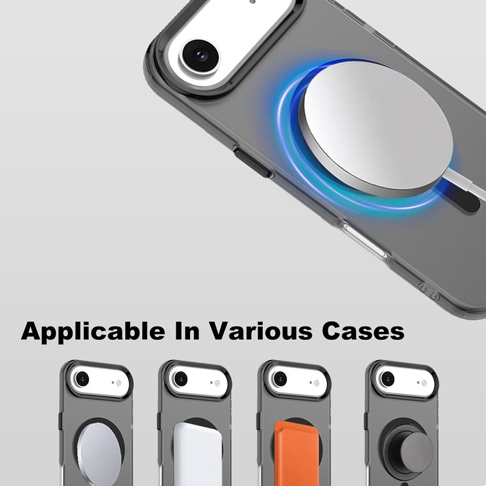 IMAK For iPhone Air Case Compatible with MagSafe Candy Color Anti Drop TPU + PET Back Cover
