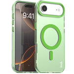 IMAK For iPhone Air Case Compatible with MagSafe Candy Color Anti Drop TPU + PET Back Cover