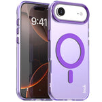 IMAK For iPhone Air Case Compatible with MagSafe Candy Color Anti Drop TPU + PET Back Cover