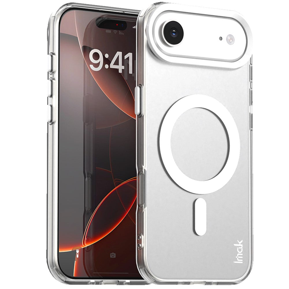 IMAK For iPhone Air Case Compatible with MagSafe Candy Color Anti Drop TPU + PET Back Cover