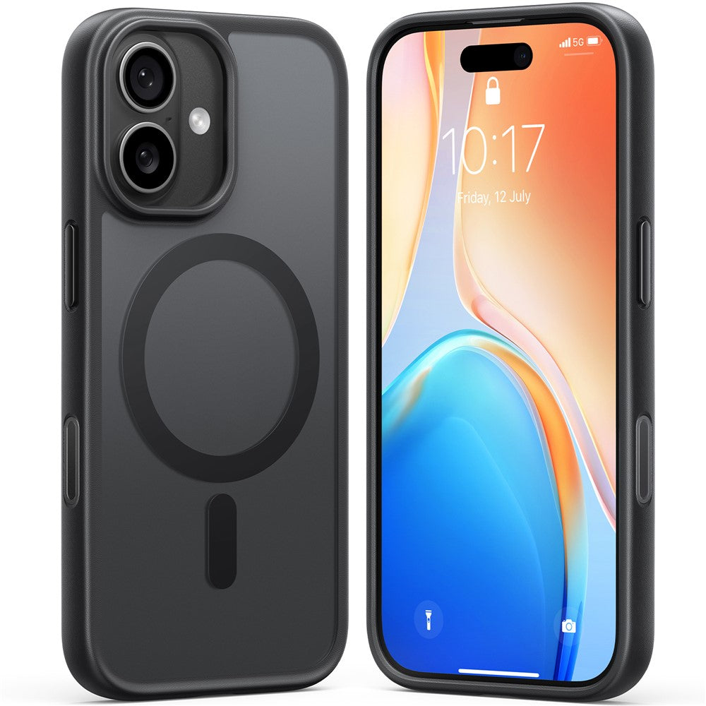 TORRAS Guardian-Mag Series Til iPhone 17 Etui Magnetisk Mat PC + TPU Telefoncover