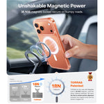 TORRAS Guardian-Mag Series For iPhone 17 Pro Case Magnetic Matte PC + TPU Phone Cover