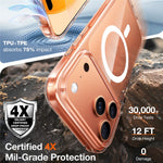 TORRAS Guardian-Mag Series For iPhone 17 Pro Case Magnetic Matte PC + TPU Phone Cover